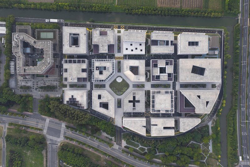 非常建筑，嘉定微型街区，22个微型街区组成的城市肌理，2020年，摄影 © 田方方