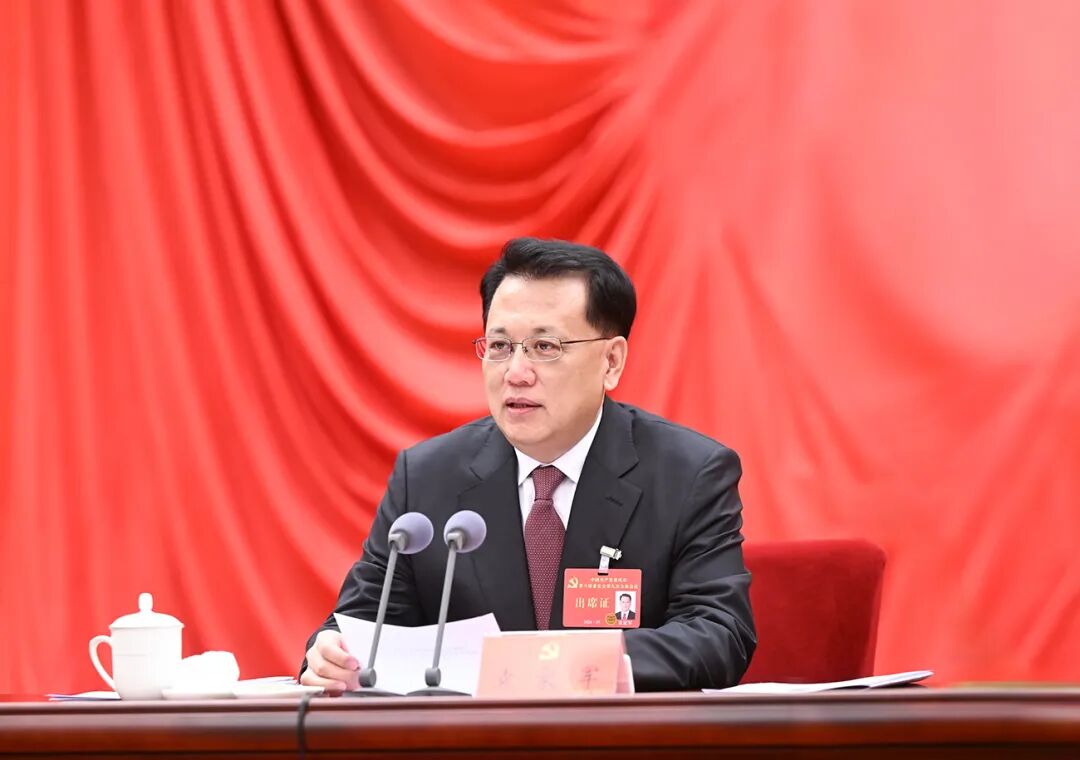 市委书记袁家军讲话。记者 苏思 摄/视觉重庆