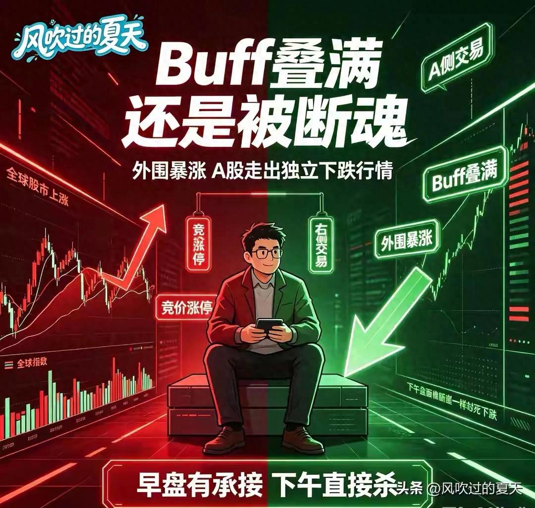 昨天大A股成了全球股市最大的笑话，真正意义上走了“独立行情”