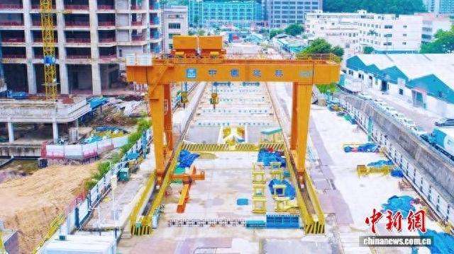 施工现场。中建一局华南公司 供图