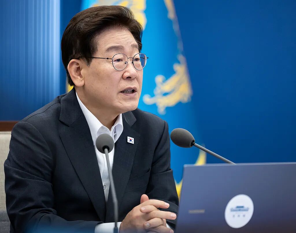 韩国总统李在明 资料图（视觉中国）