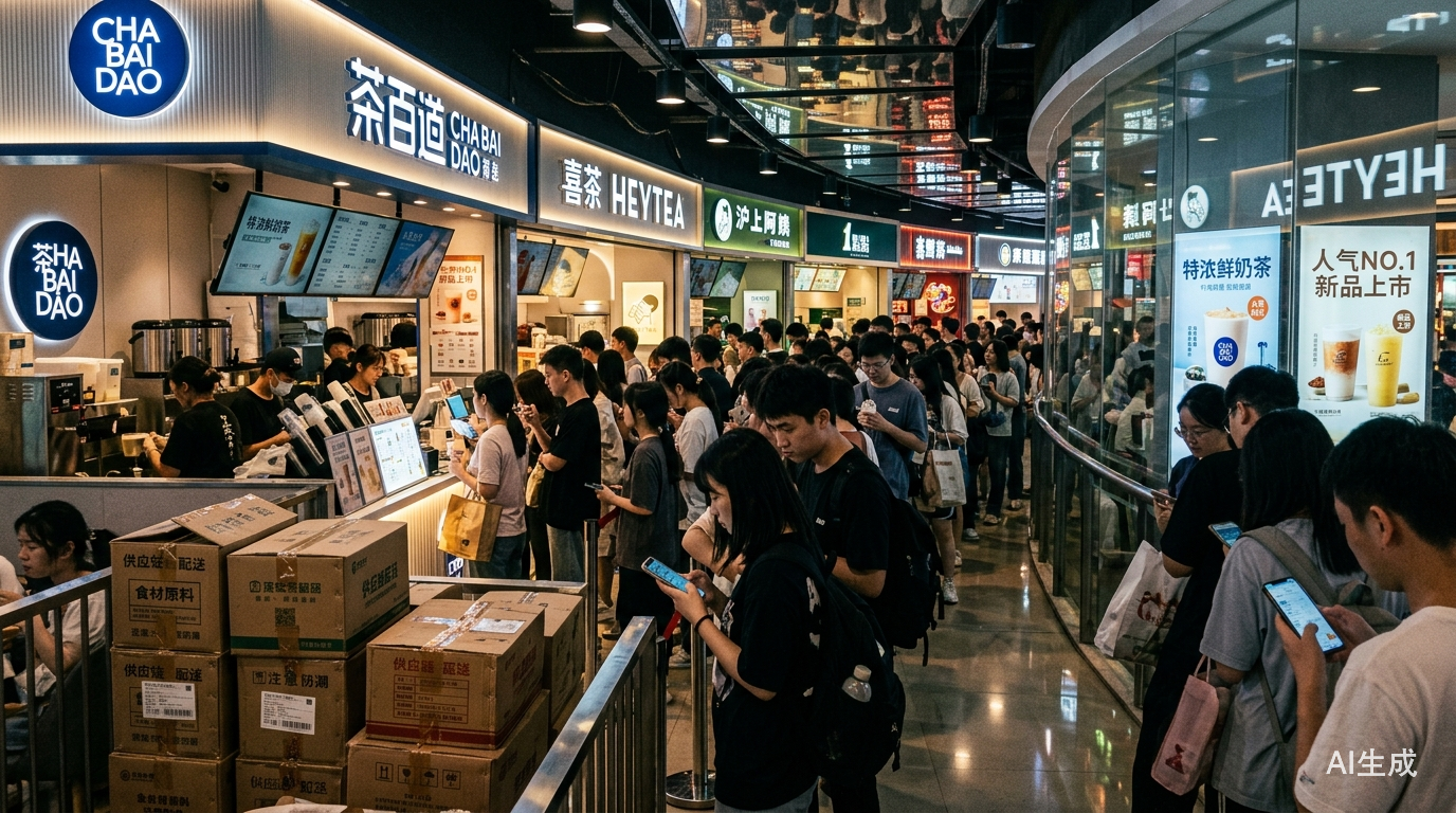 被生产出来的排队：网红餐饮背后的造浪链条__财经头条