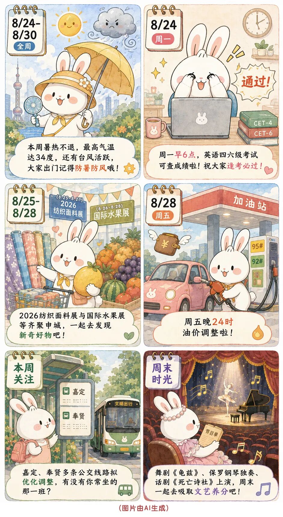 三台共舞、四六级查分、调油价……本周提示来了_新浪财经_新浪网