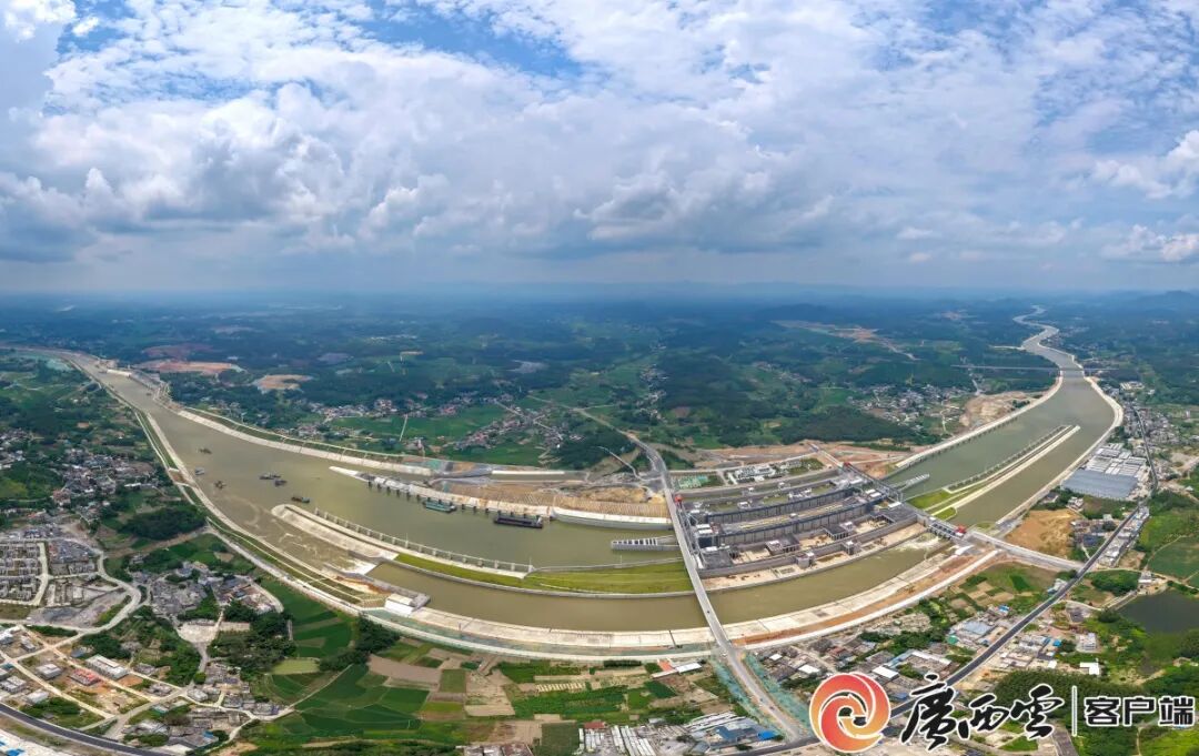 平陆运河企石枢纽全貌。周军 摄