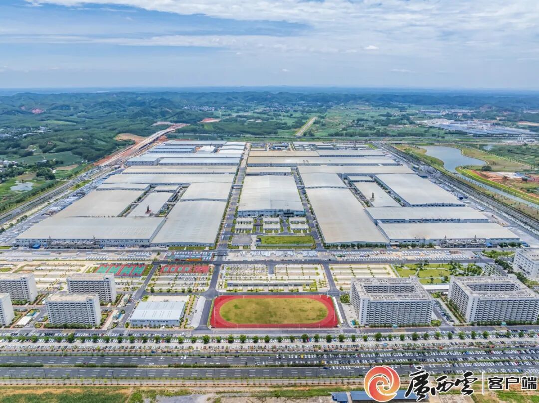 南宁伶俐工业园区。谢嘉威 摄