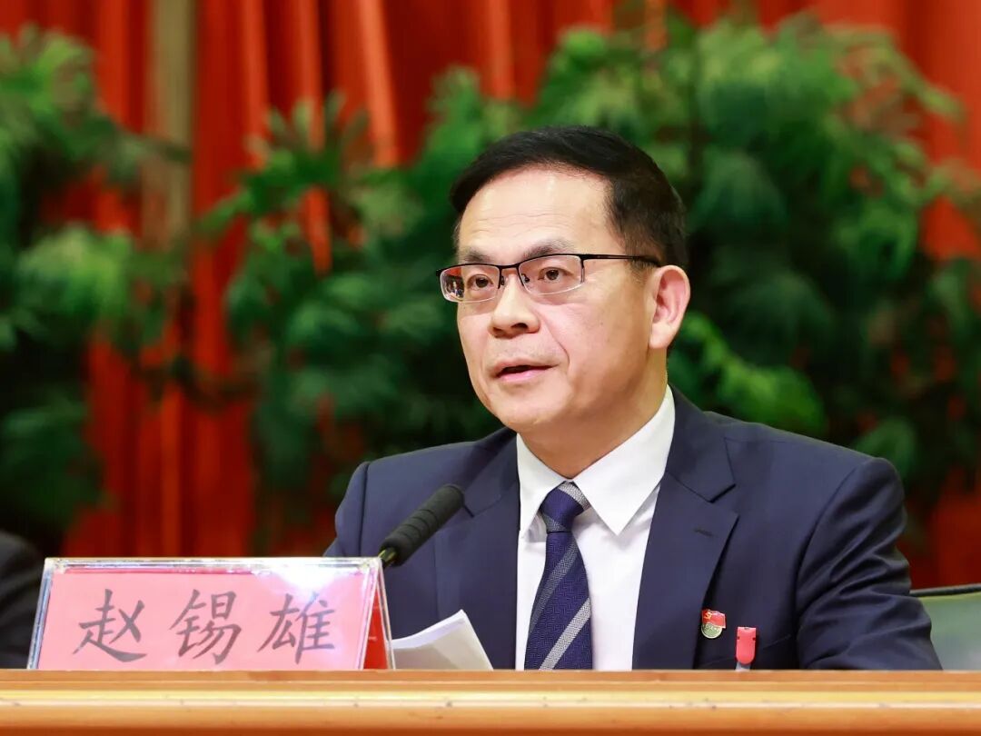 中山市小榄镇党委书记赵锡雄。