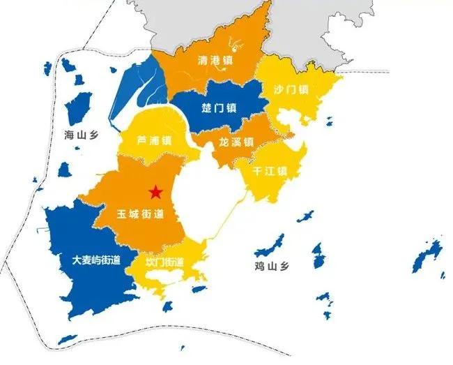 玉环政区