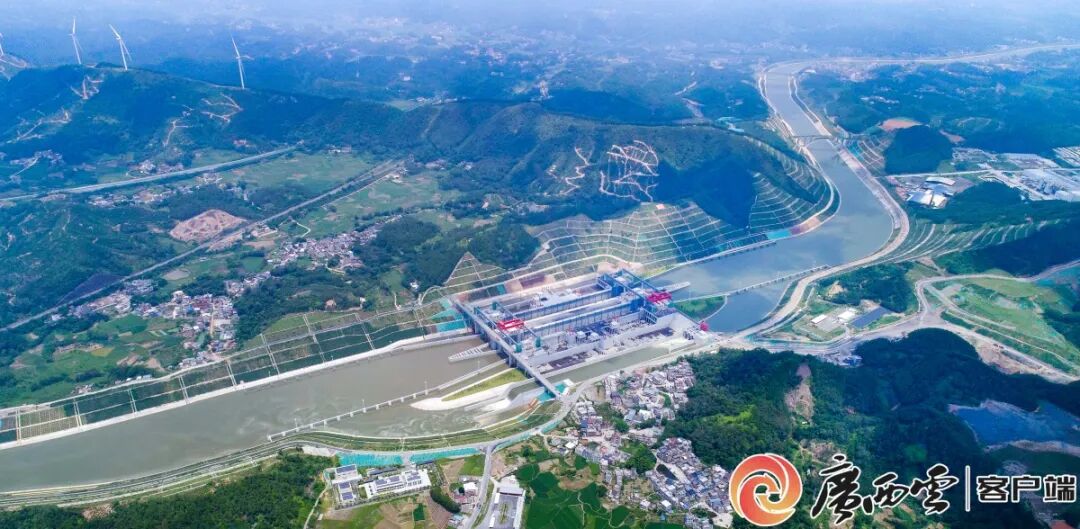 8月15日拍摄的平陆运河马道枢纽全貌。周军 摄