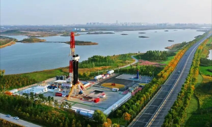 中国石化胜利济阳页岩油国家级示范区。中国石化/图