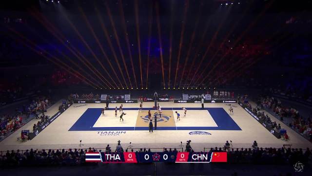 2026年女排亚锦赛决赛，泰国🇹🇭3-2中国🇨🇳，本场集锦☞
