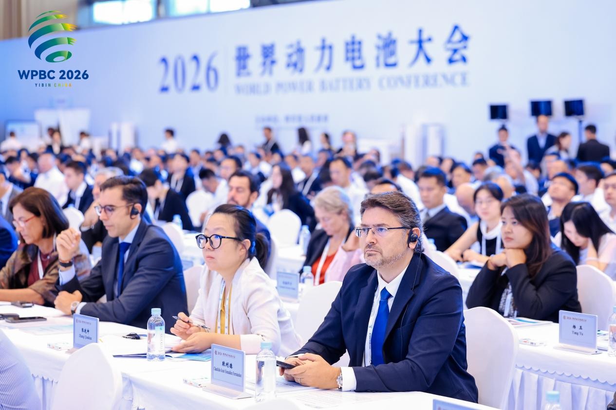 2026世界動力電池大會現場。受訪者供圖