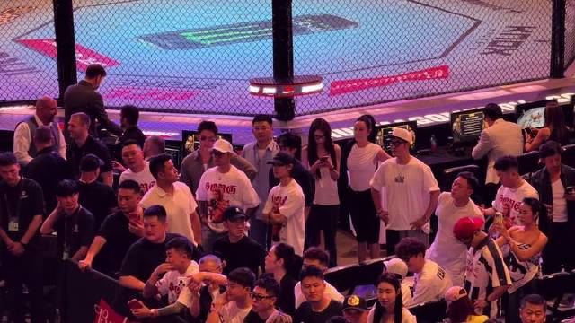 UFC上海站群星闪耀,黄景瑜陈赫出席