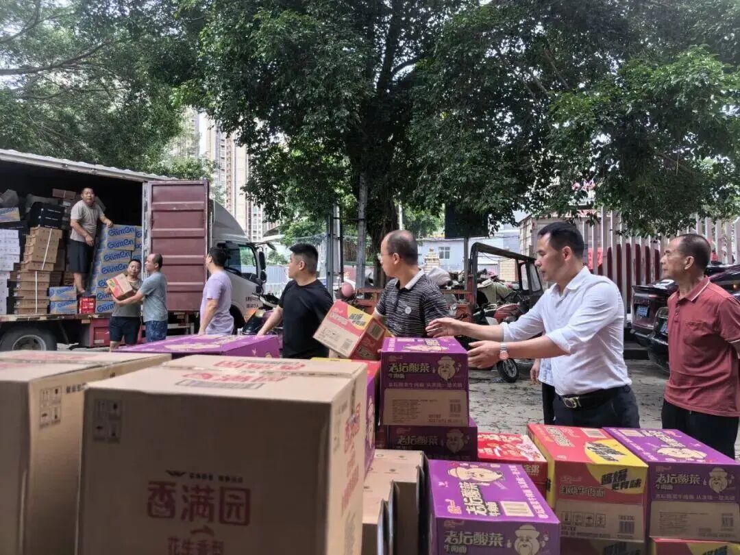 莆田河南商会为荔城区新度镇筹措救灾物资 （资料图片）