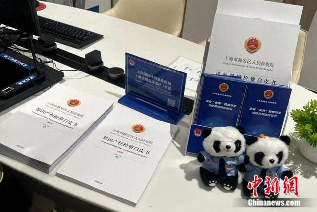 位于静安国际会客厅的“静界·检护营商”工作站一角。高萌 摄