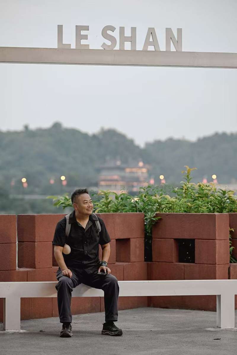 陈晓卿表示，有一段发生在乐山的故事，虽然没有放在片子中，但幕后的故事很感人。