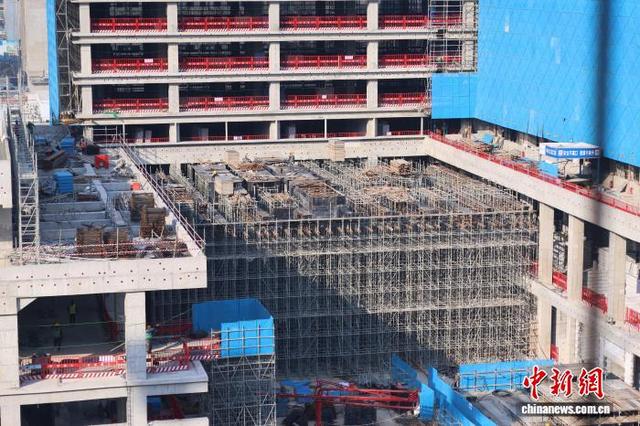 图为10月28日，雄安大学城疏解配套二期标段五项目建设现场。 董嘉宜 摄