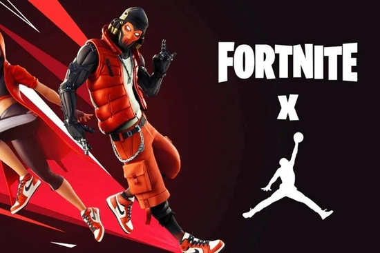 《Fornite 堡垒之夜》x Jordan Brand