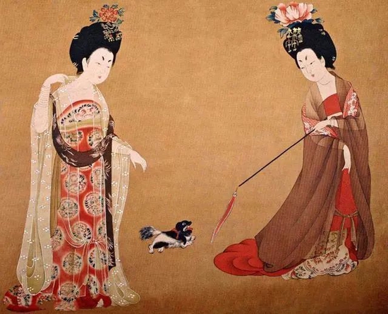 ■唐代仕女图