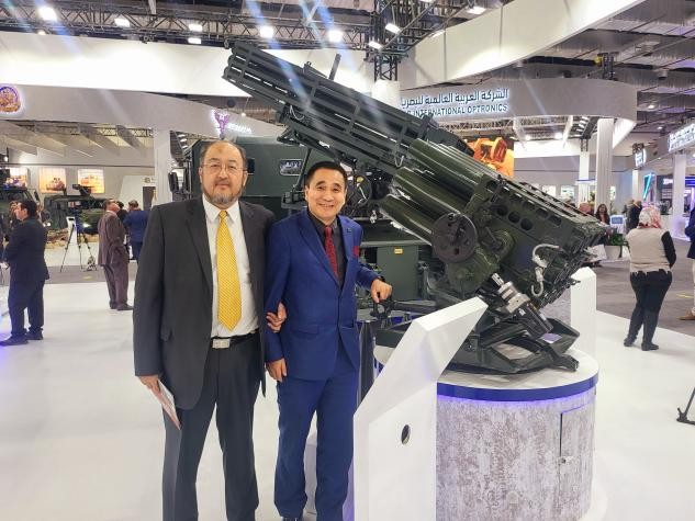 埃及国际国防博览会各国军工武器展区