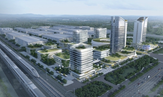 陕西杨凌综合保税区效果图