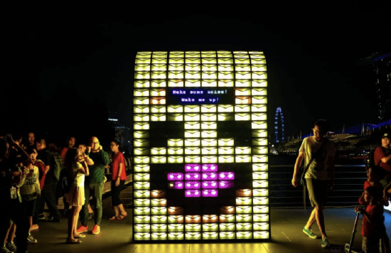 图:Sencity的现象级交互艺术IP作品MailboX在世界各地