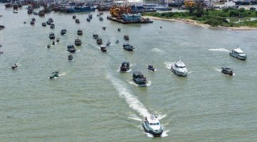 南海开渔首日