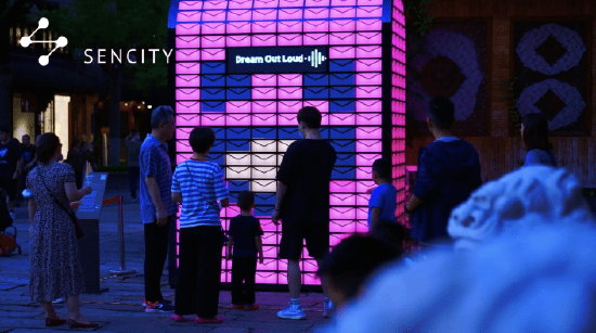 图:Sencity的现象级交互艺术IP作品MailboX在世界各地