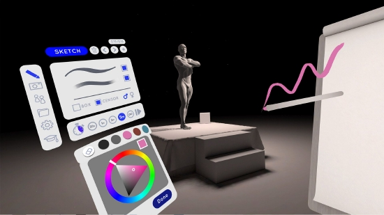 VR 绘画应用 Gesture VR 将于 12 月 6 日推出__财经头条