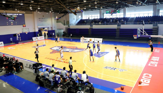 2022年6月，CUBA联赛在海口观澜湖NBA篮球训练中心进行。