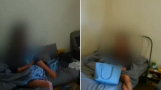 男子半夜回家发现女孩在床上等他 还…