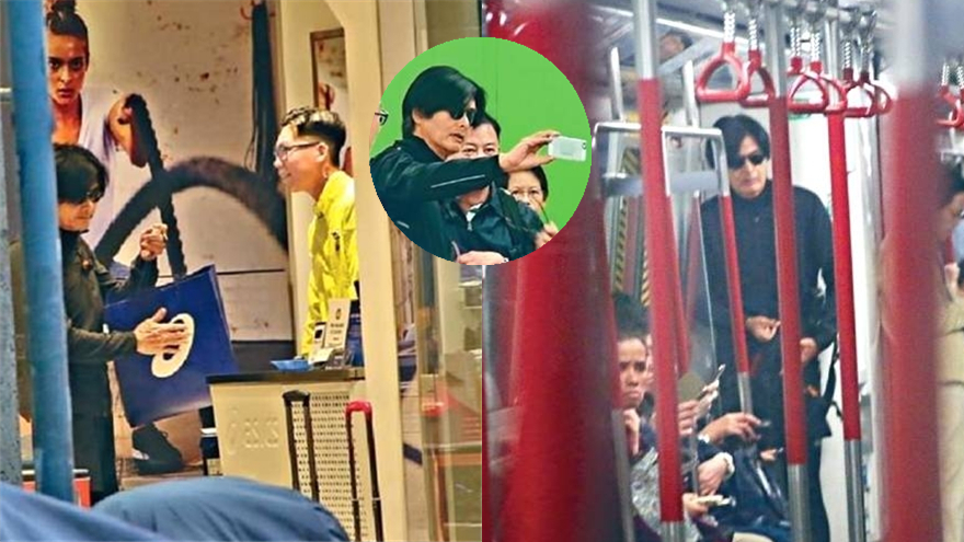 身家超15亿！周润发坐地铁买669元运动鞋 还和路人自拍