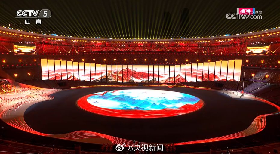 全场合唱！亚运开幕升国旗奏国歌