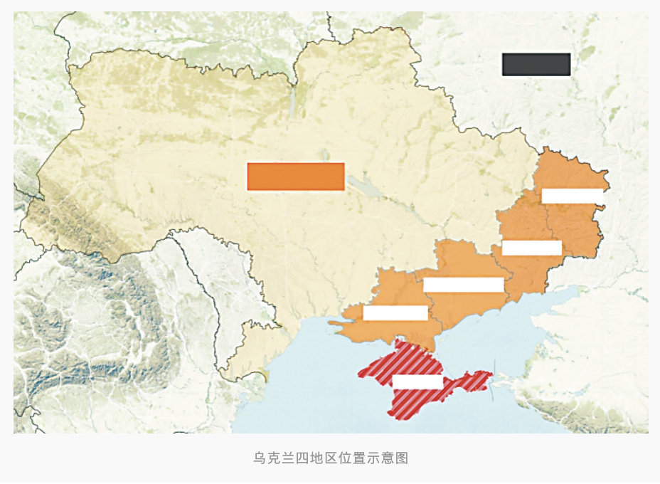 乌克兰四地今天开始“入俄投票” “公投”地区面积大约占乌领土15%