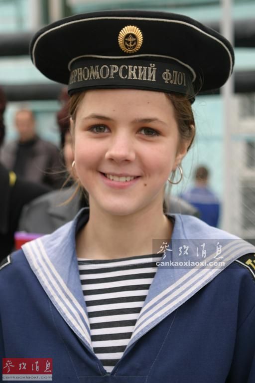 俄罗斯海军女水兵.