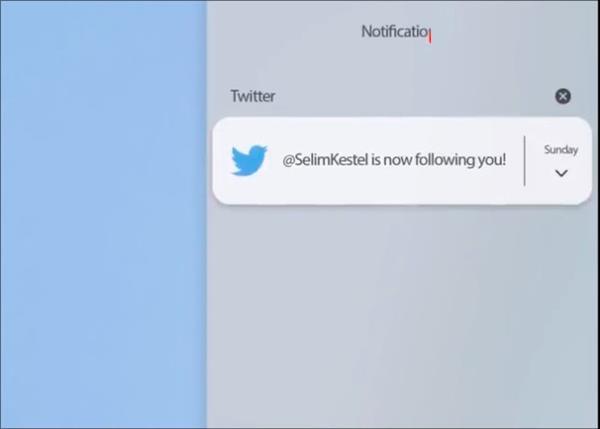 ↑↑↑通知中心(上半部分)