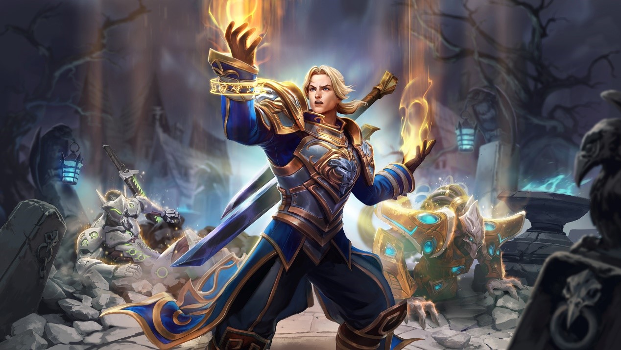 团结一致 为了联盟!安度因加入《风暴英雄》