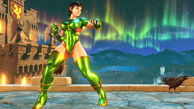 《街头霸王5》性感角色嘉米mod 波涛汹涌曲线诱人