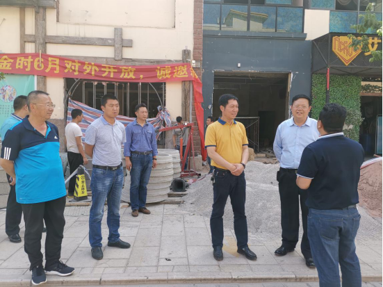 寇杰副厅长赴曲靖市调研步行街改造提升工作