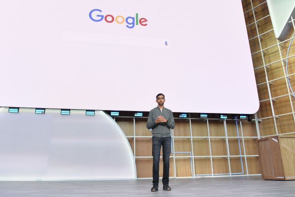 谷歌首席执行官孙达尔·皮柴5月7日在开发人大会上宣布了一系列新措施，以加强保护用户的隐私。（法新社）