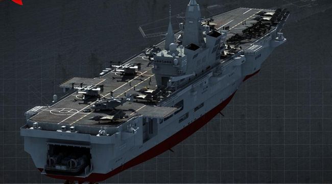 071登陆舰一改动战力大幅提升 075未诞生其依旧是主力_手机新浪网