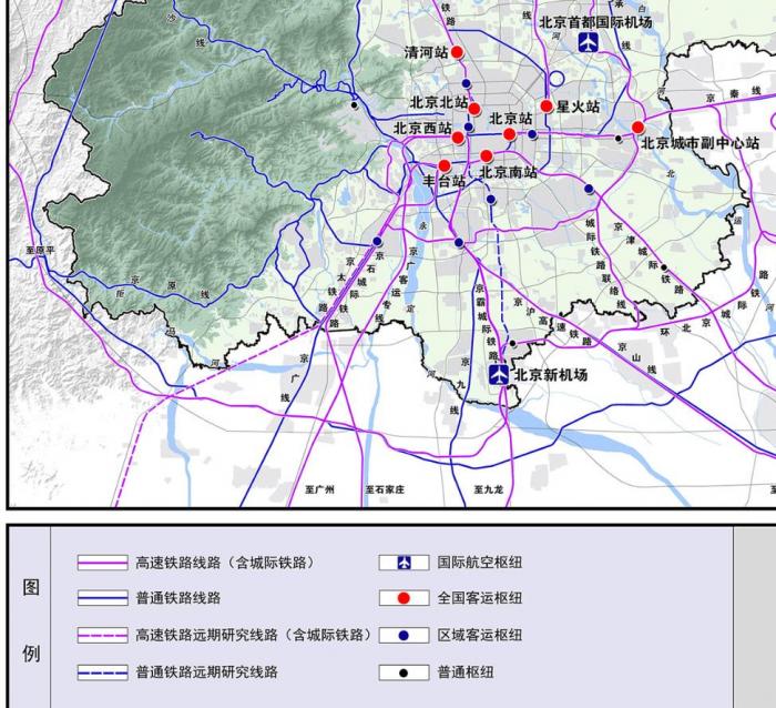 不止是五纵两横北京新机场交通体系进度全整理