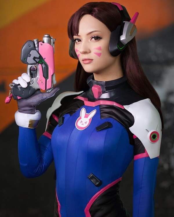 小姐姐cos《最终幻想10》rikku 娇俏可爱尽显种族优势