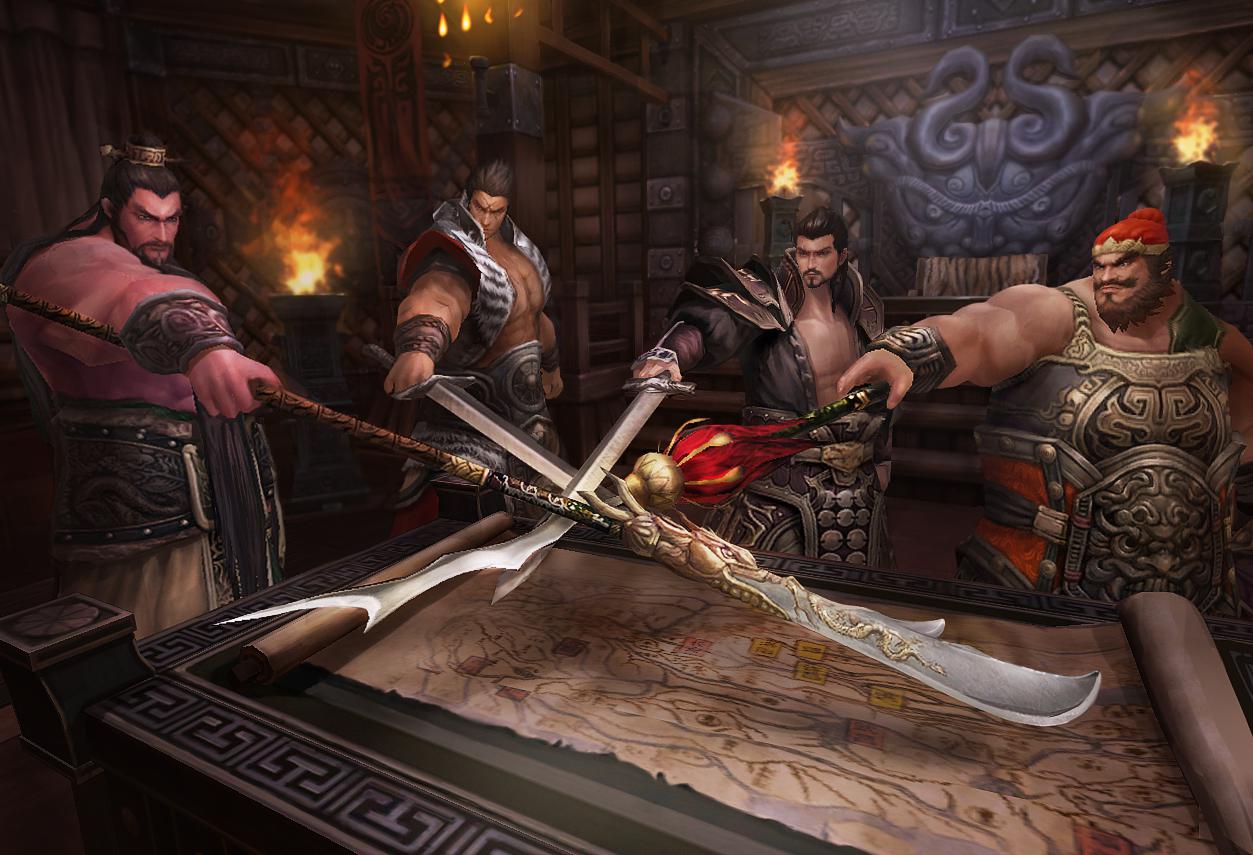 策略国战游戏胸怀三国ol即将在steam正式上线