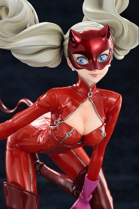 《女神异闻录5r》将推出芳泽霞手办 红色皮衣身姿妖娆