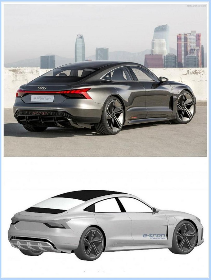 奥迪纯电动新车曝光 续航超400km