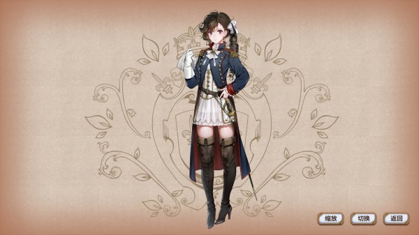 《圣女战旗》女性角色各造型立绘欣赏