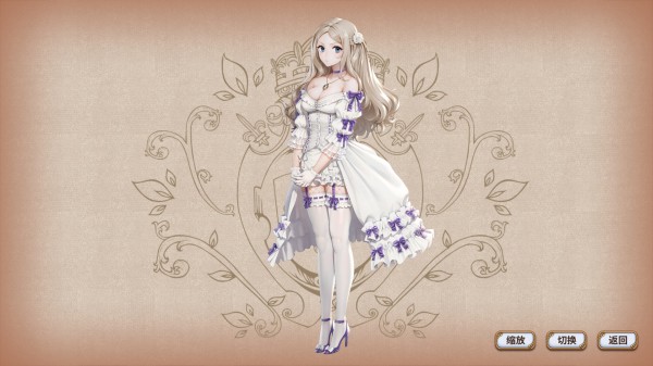 《圣女战旗》女性角色各造型立绘欣赏