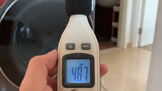 工作噪音最高不超过56分贝 非常安静