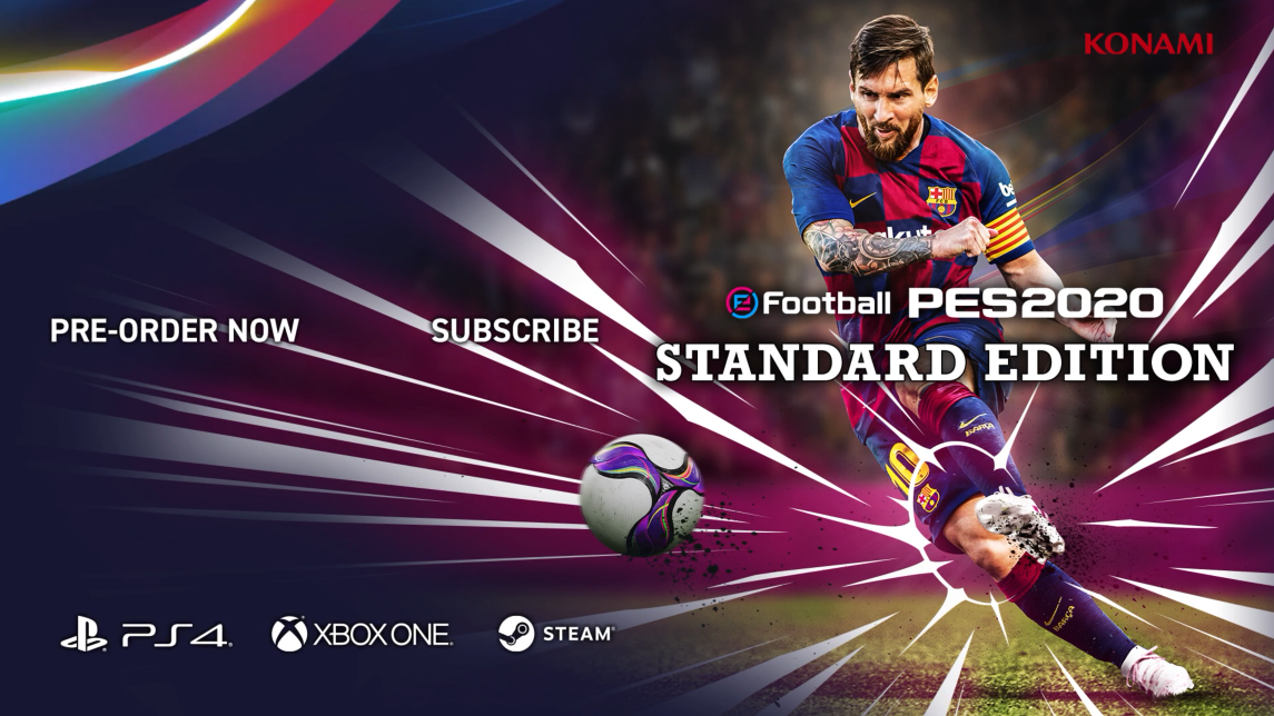 e3:《实况足球2020》正式公布 梅西王者归来!