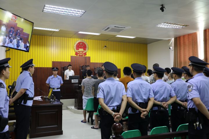 22人被判刑陆川法院宣判四起涉恶案件首犯被判十三年六个月